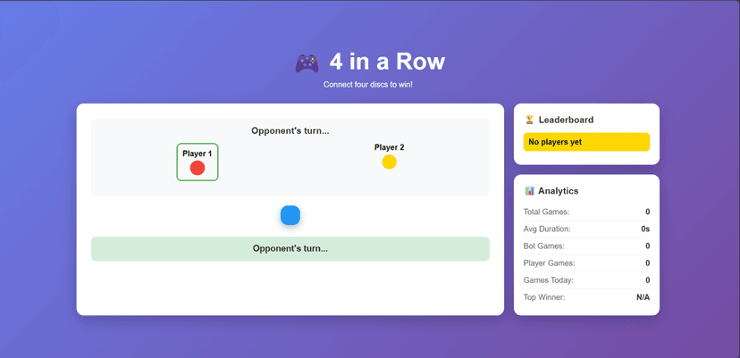 ConFour-Go — Real-Time Multiplayer Game